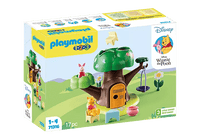 1.2.3 & Disney: Winnie's & Piglet's Tree House 71316 Playmobil Toys Lil Tulips