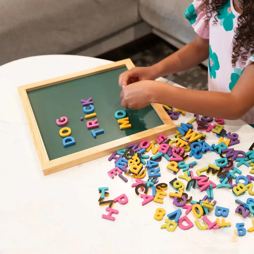 1" 200pc Rainbow Story Magnetic Letters The Type Set Co. Lil Tulips