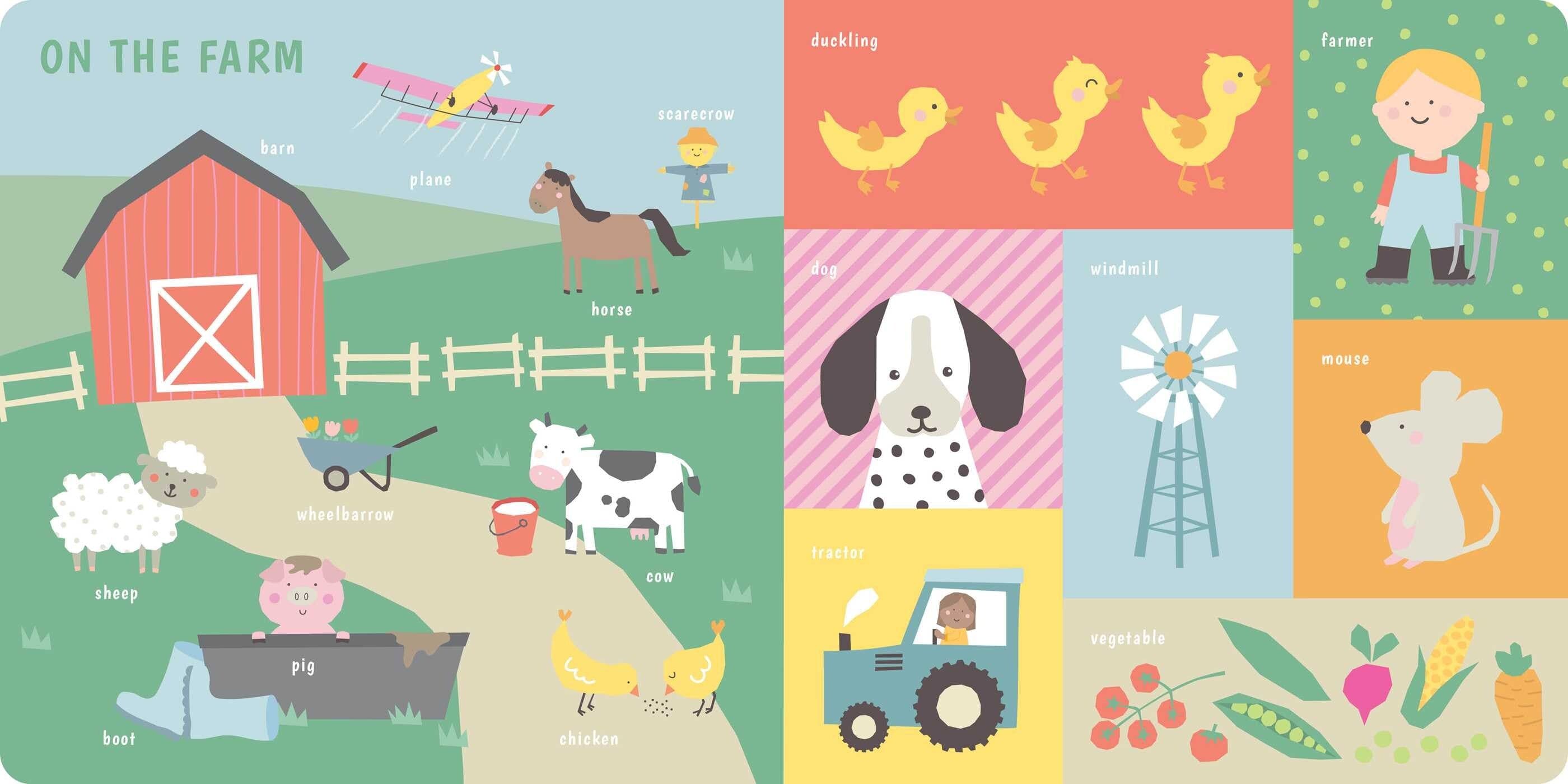 100 First Words Simon & Schuster Lil Tulips