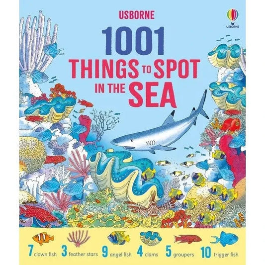 1001 Things To Spot in the Sea Harper Collins Childrens Lil Tulips