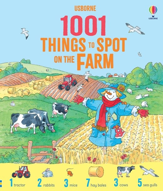 1001 Things To Spot On the Farm Harper Collins Childrens Lil Tulips