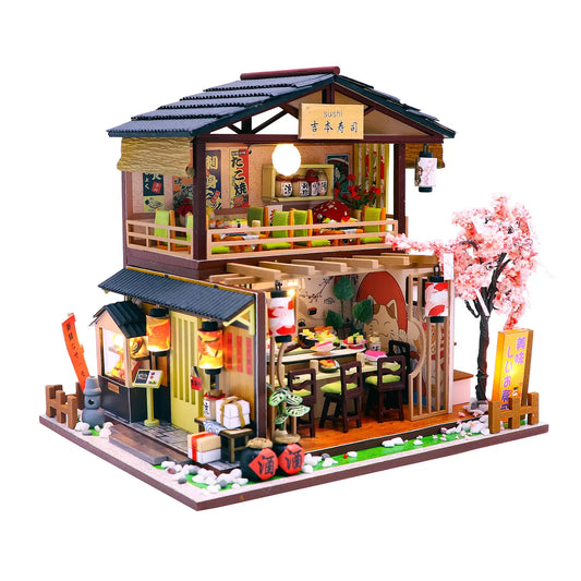 Diy Miniature House Kit: Sushi House