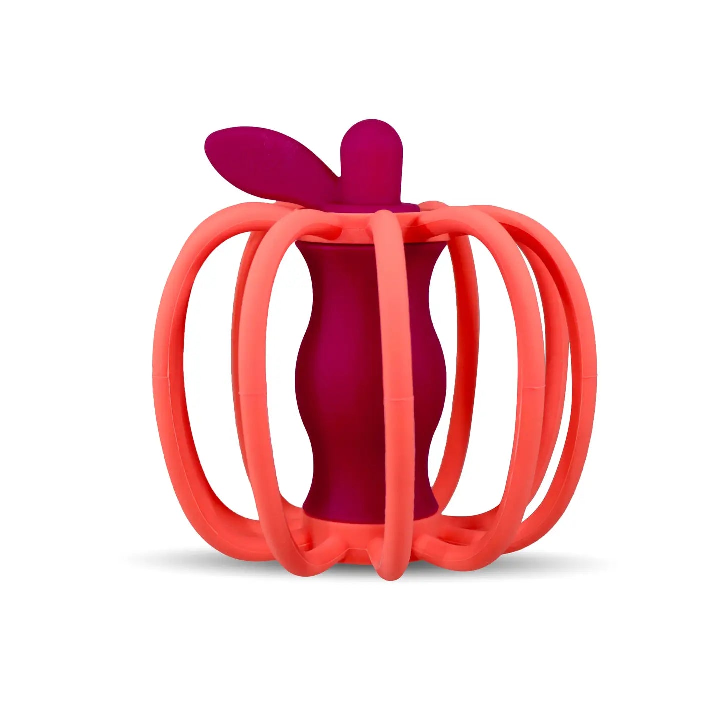 Raz-Apple Teether & Rattle Toy