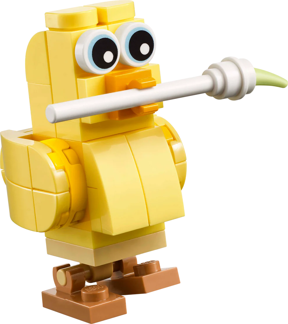 LEGO® Easter Egg Chick Painting Fun