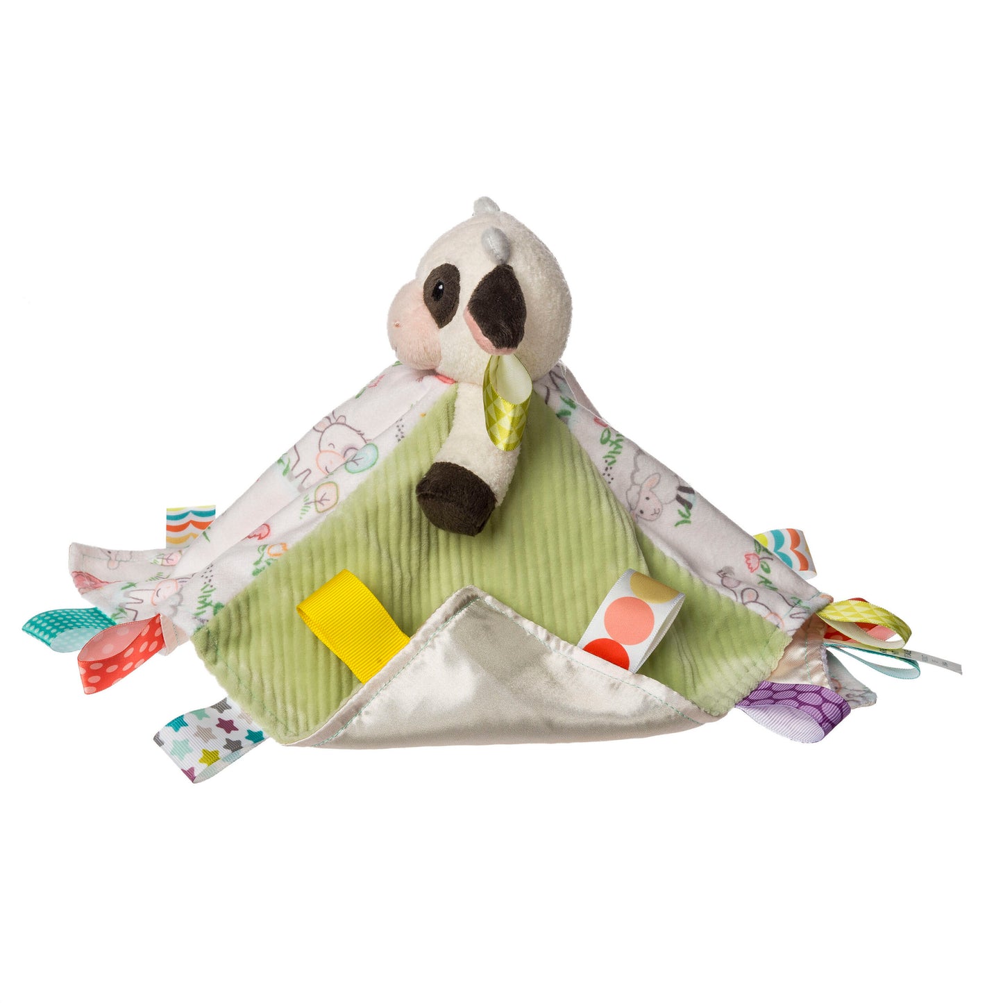 Taggies Buttercup Cow Character Blanket