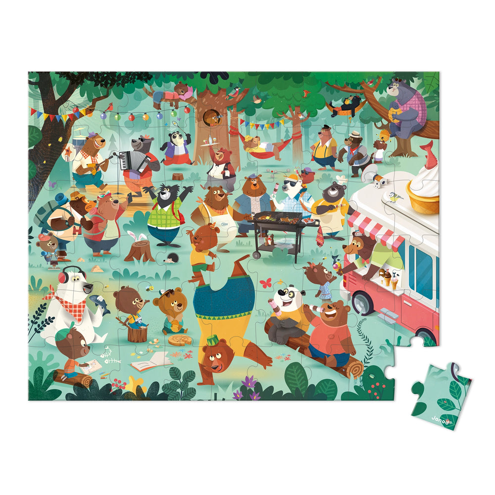 Puzzle - Family Bears - 54 Pcs