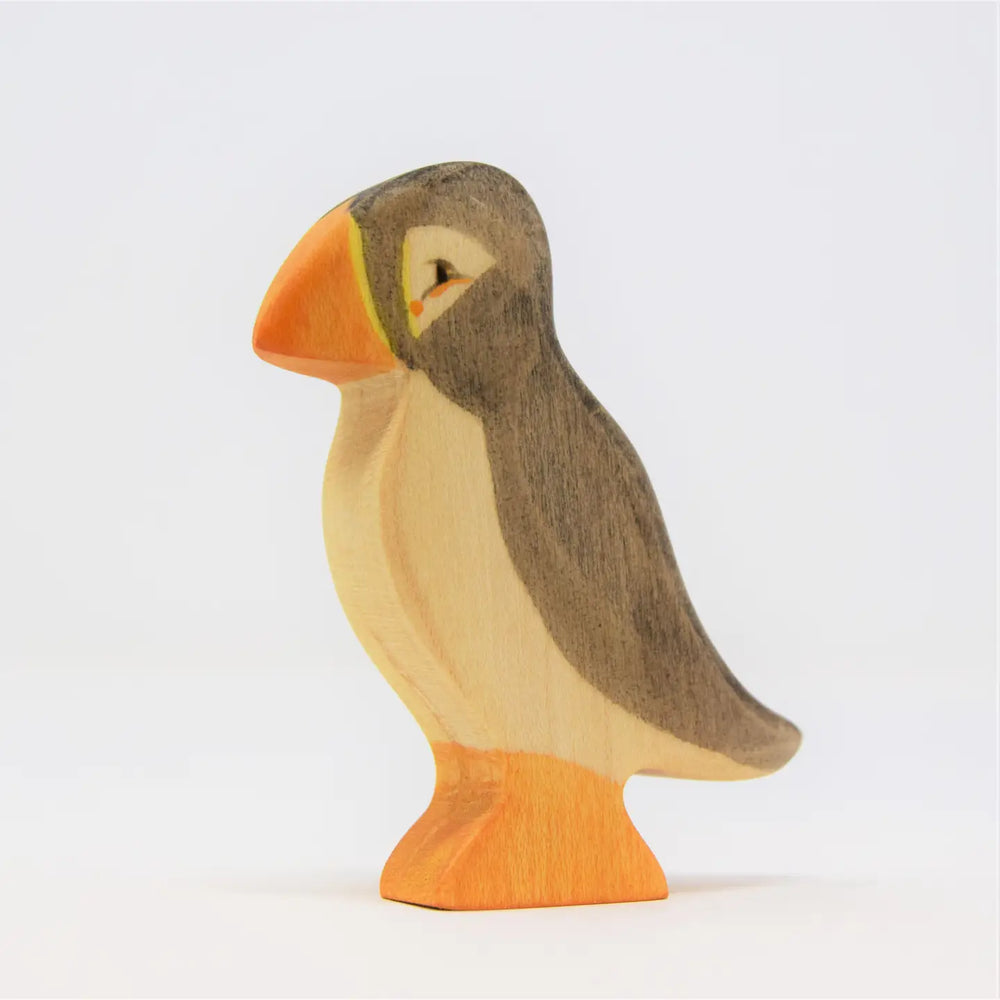 Wooden Puffin