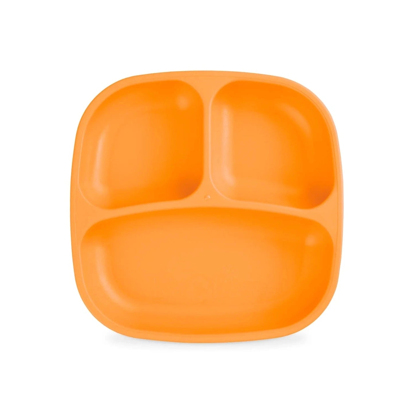 7" Divided Plate Orange RePlay Lil Tulips