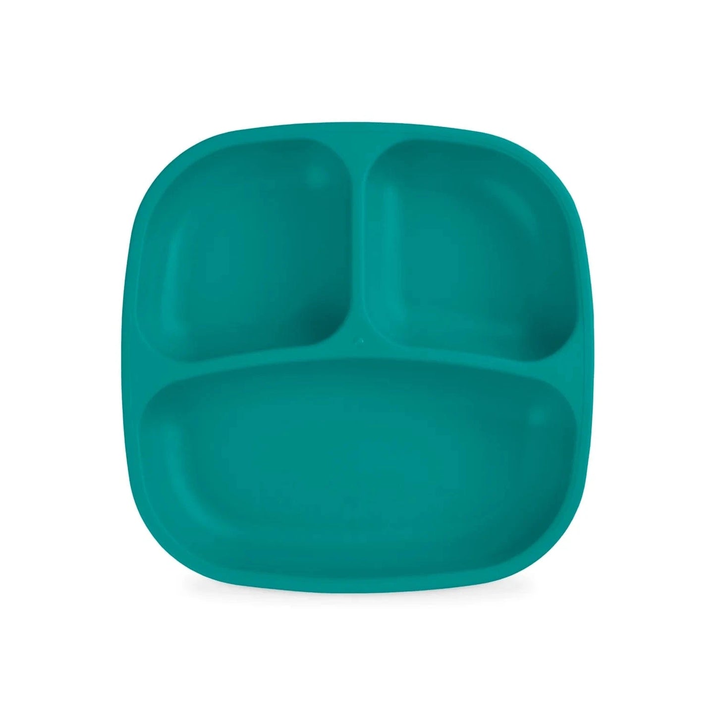 7" Divided Plate Teal RePlay Lil Tulips