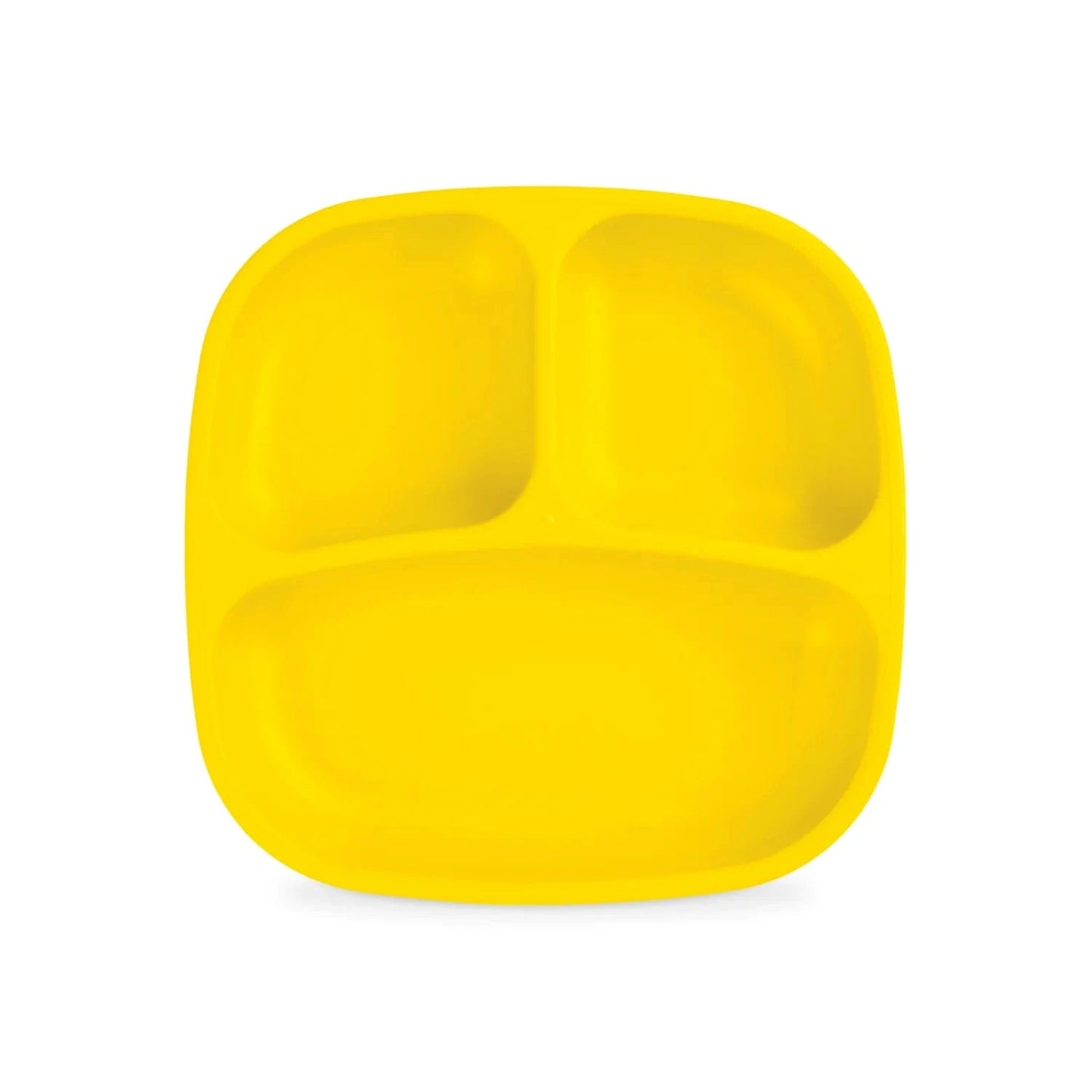 7" Divided Plate Yellow RePlay Lil Tulips