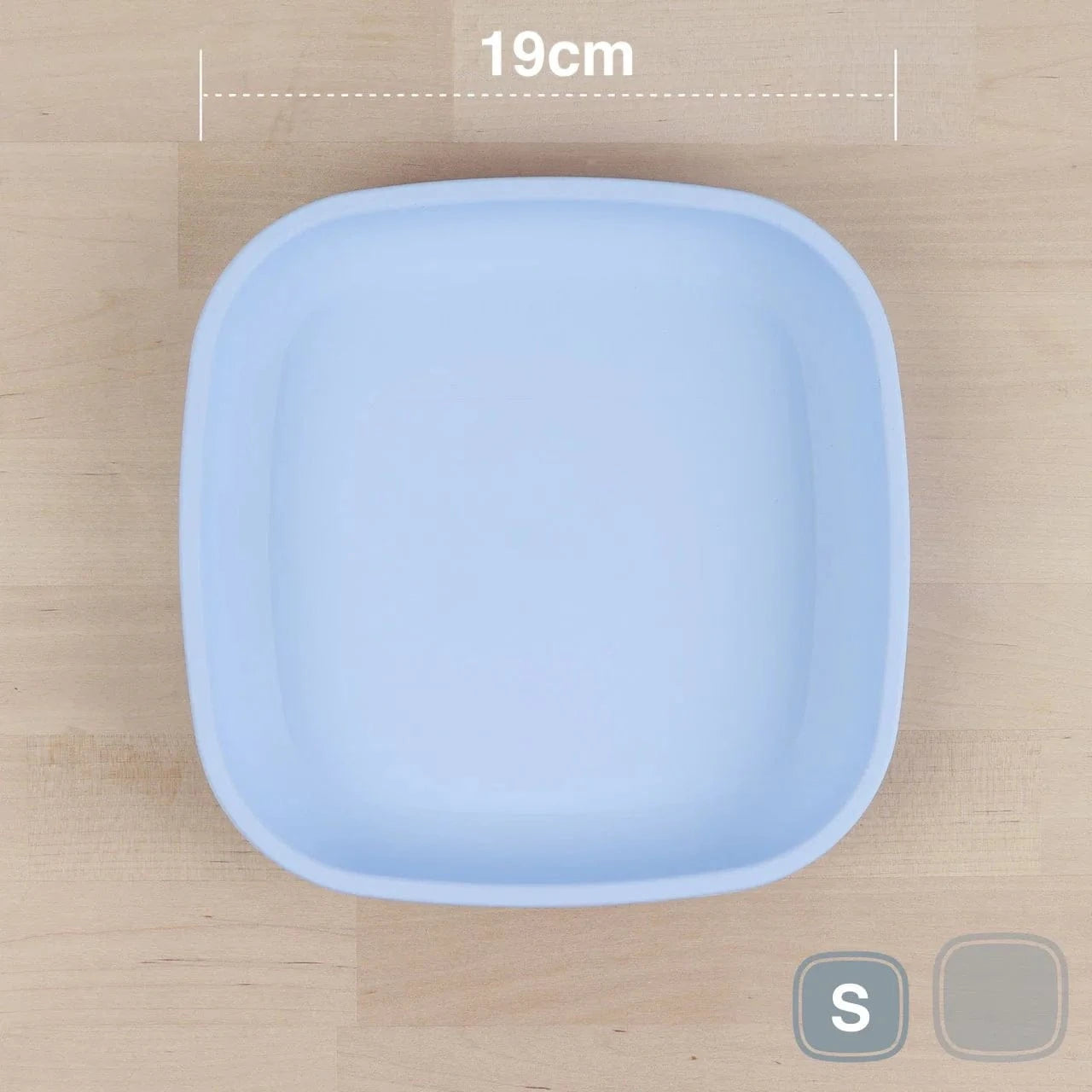 7" Flat Plate Ice Blue RePlay Lil Tulips