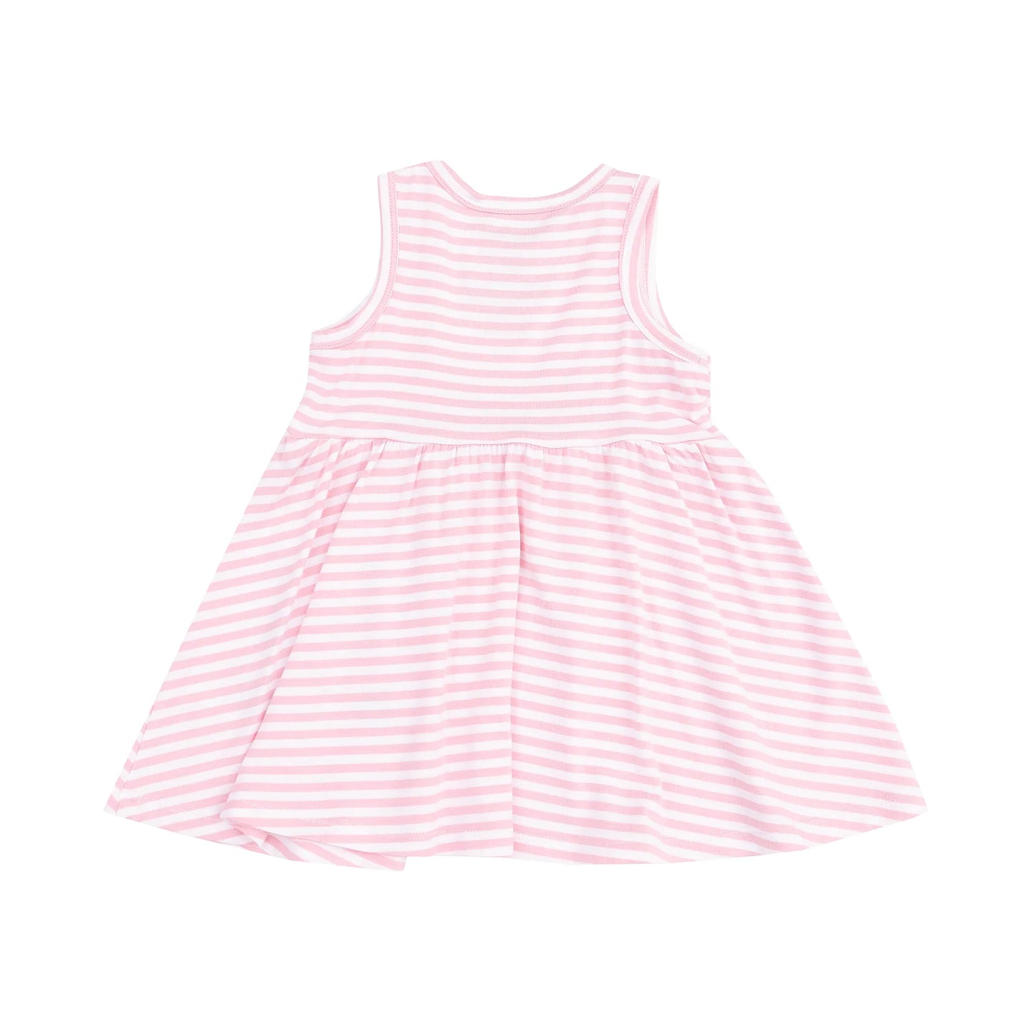 Tank Dress and Bloomer with Applique - Golf Pink Mini Gingham