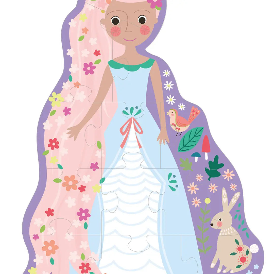 12 Piece Shaped Jigsaw in Shaped Box - Fairy Tale