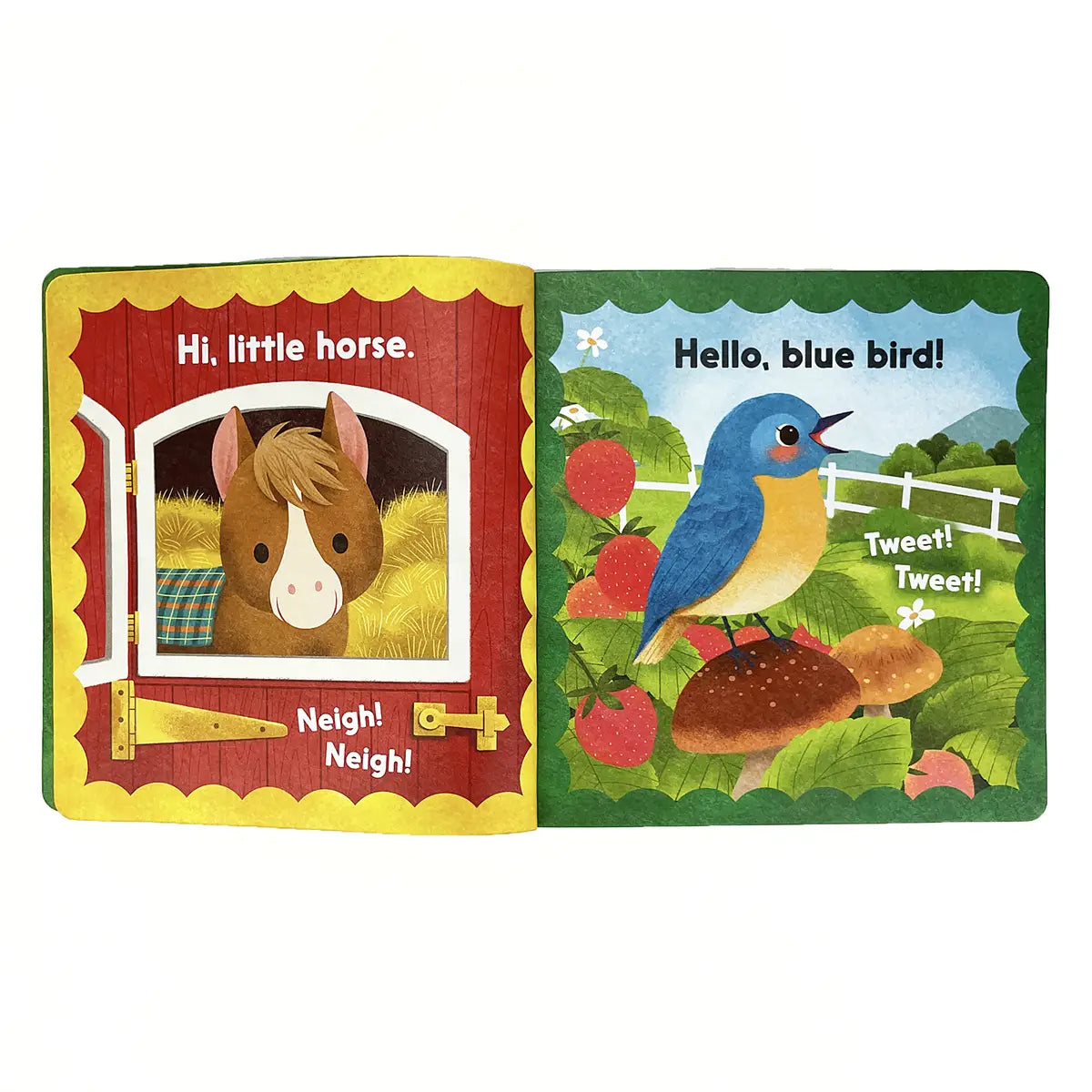 John Deere Kids Hello, Farm! Tuffy Teether Book