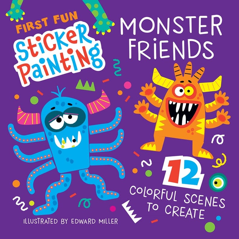 First Fun Sticker Painting: Monster Friends cover - Fox Chapel Publishing