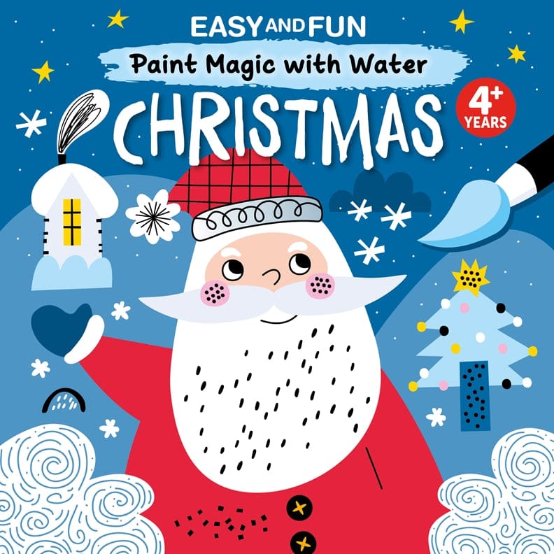 Easy and Fun Paint Magic with Water: Christmas cover - Fox Chapel Publishing