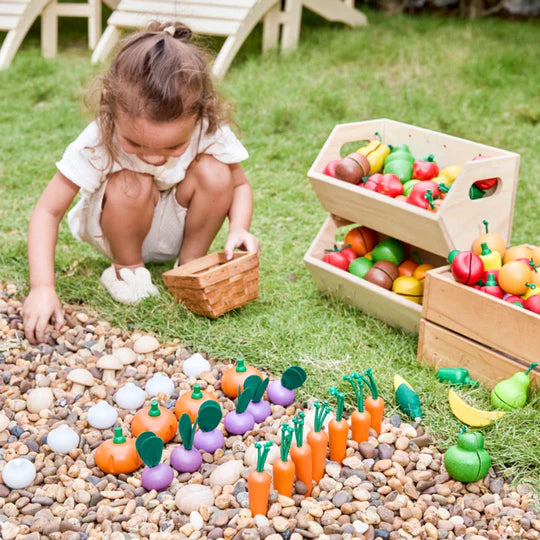 Fresh Produce Set D (Corns, Mushrooms & Red Bell Peppers)