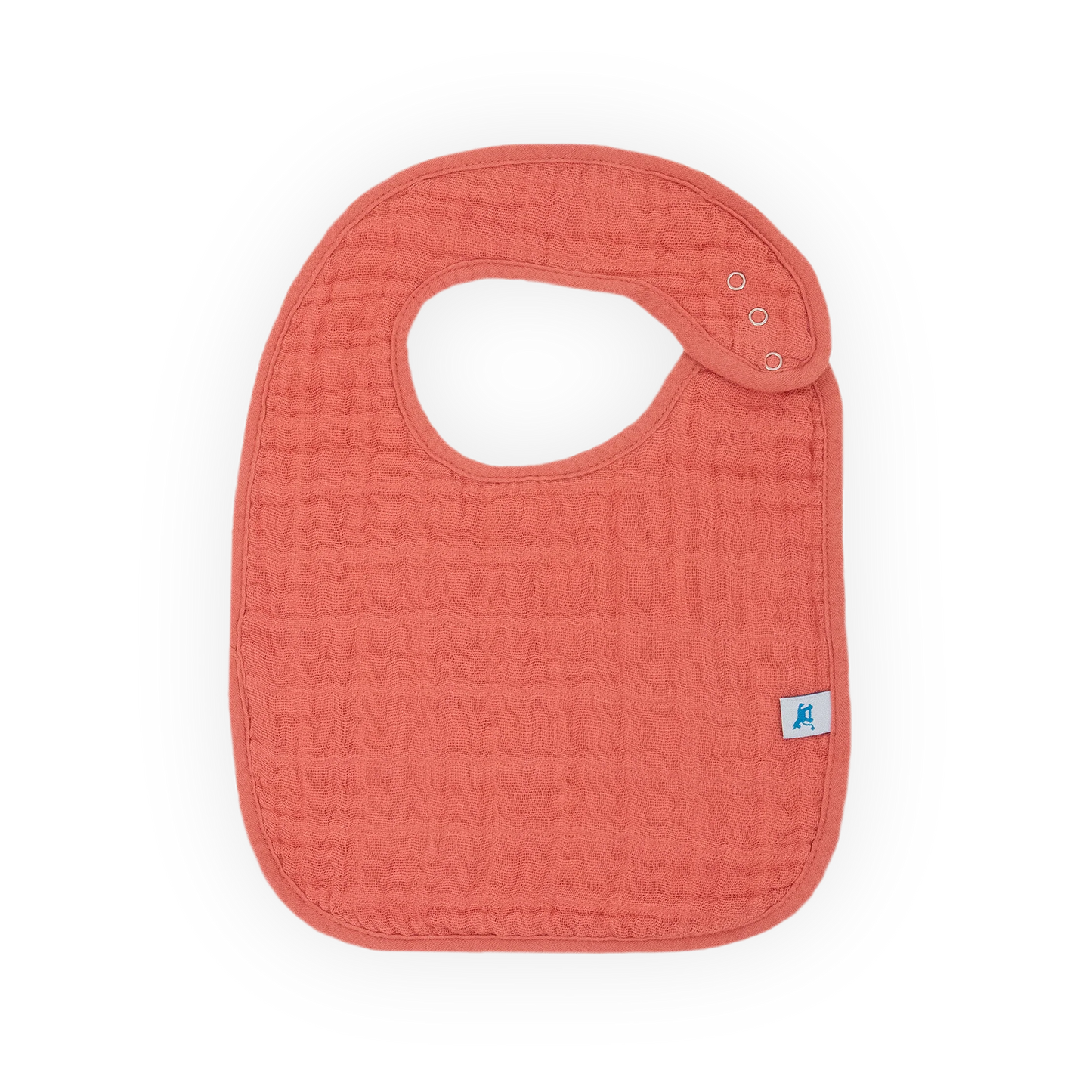 Cotton Muslin Classic Bib 3 Pack - Light Pink