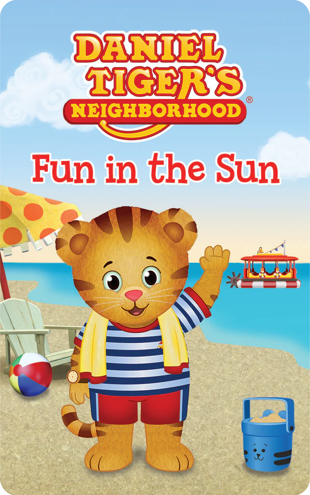 Daniel Tiger's Neighborhood: Fun in the Sun - Audiobook Card