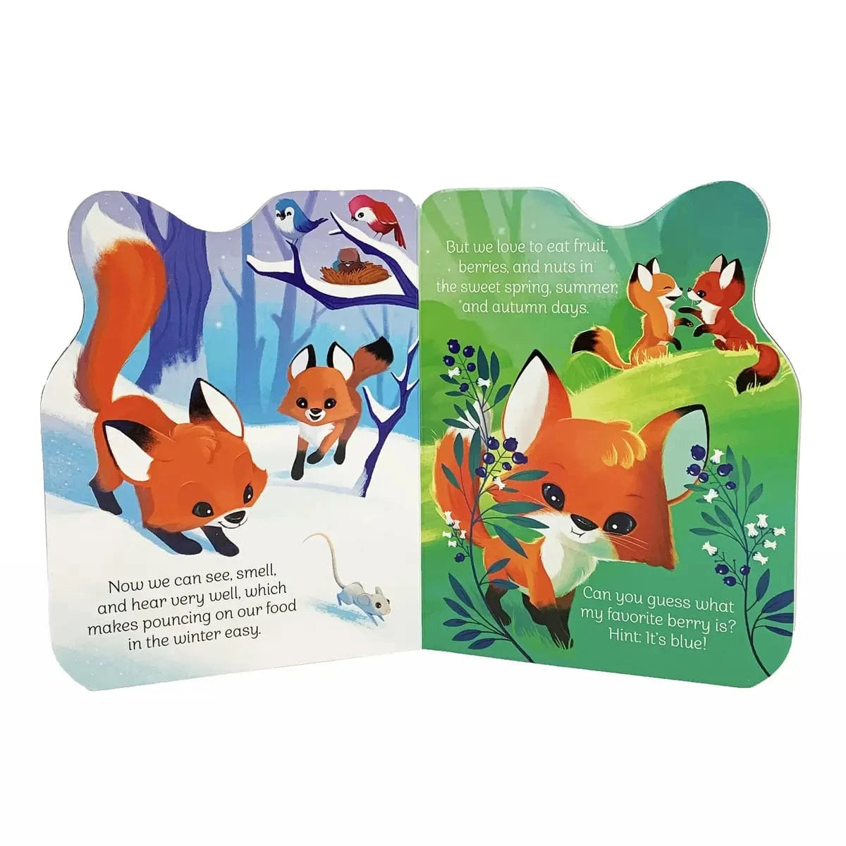 A Little Fox Shaped Board Book Cottage Door Press Books Lil Tulips
