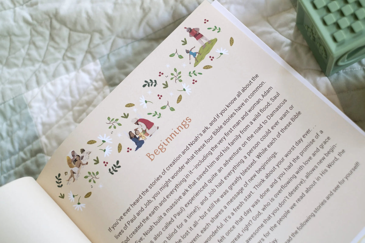 A Year of Bible Stories and Prayers Barbour Publishing Lil Tulips