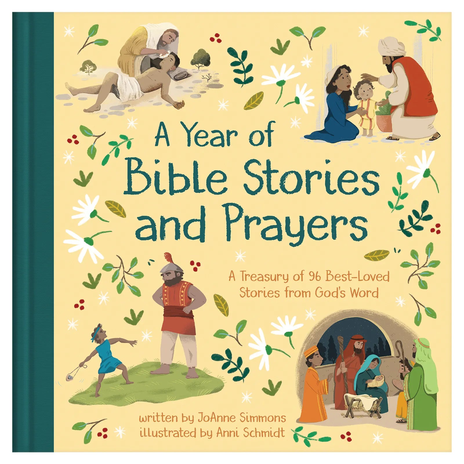 A Year of Bible Stories and Prayers Barbour Publishing Lil Tulips