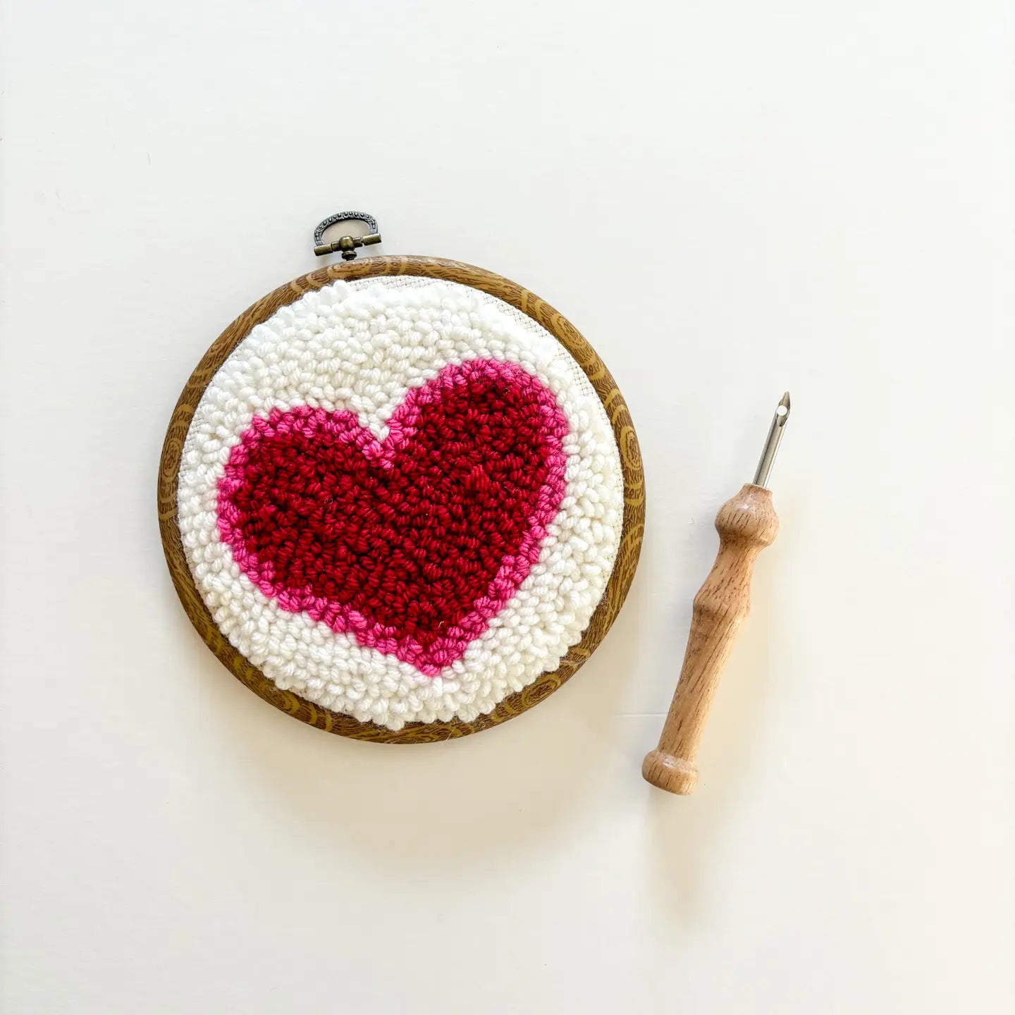 Classic Heart Punch Needle Kit*