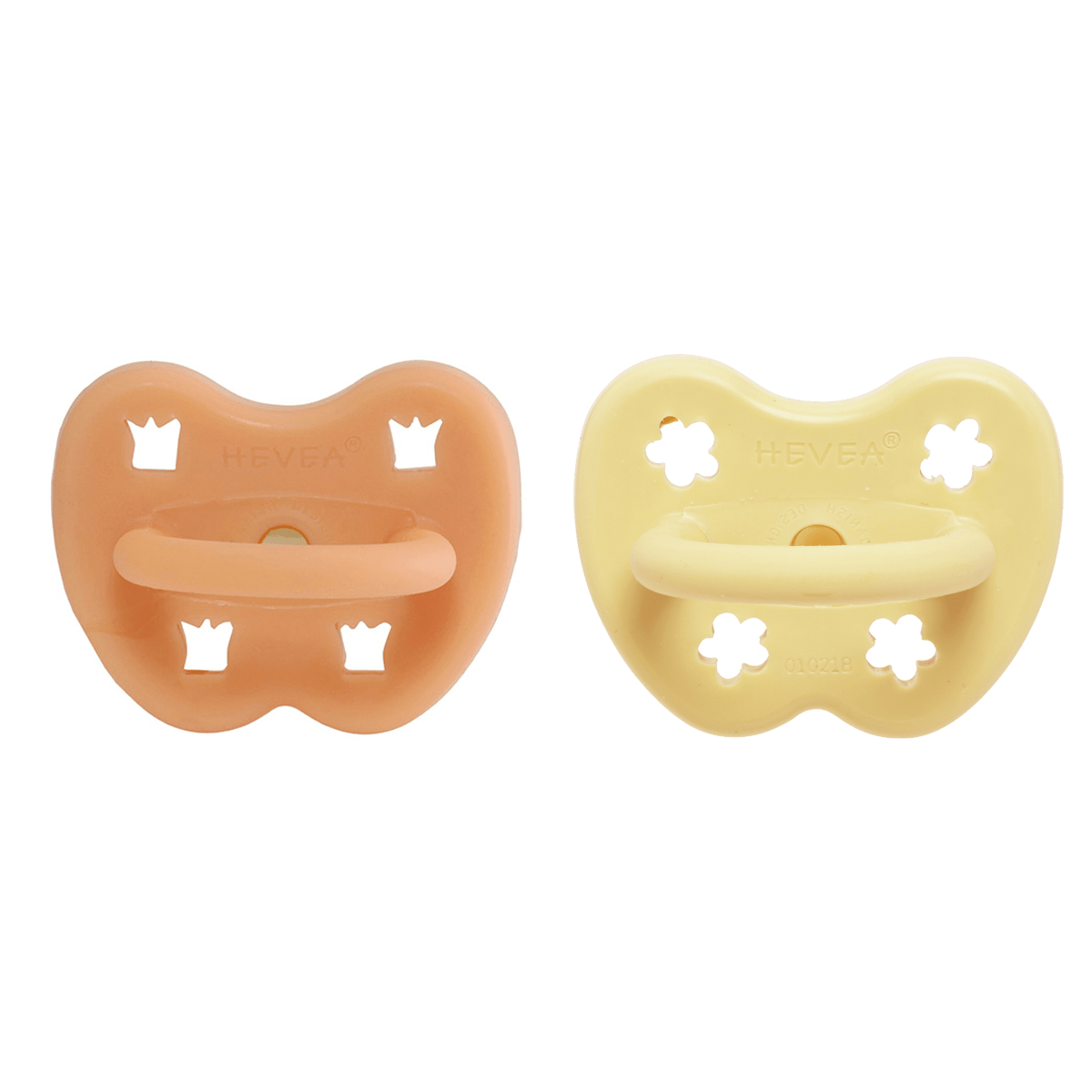 Aarhus Orthodontic Pacifier 2 Pack (3-36 Months) Hevea Lil Tulips