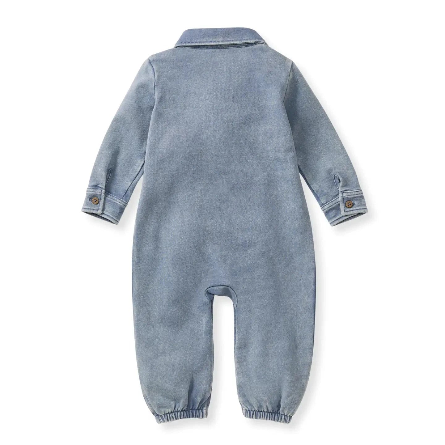 Acid Wash Infant Jumpsuit Burt's Bees Baby Lil Tulips