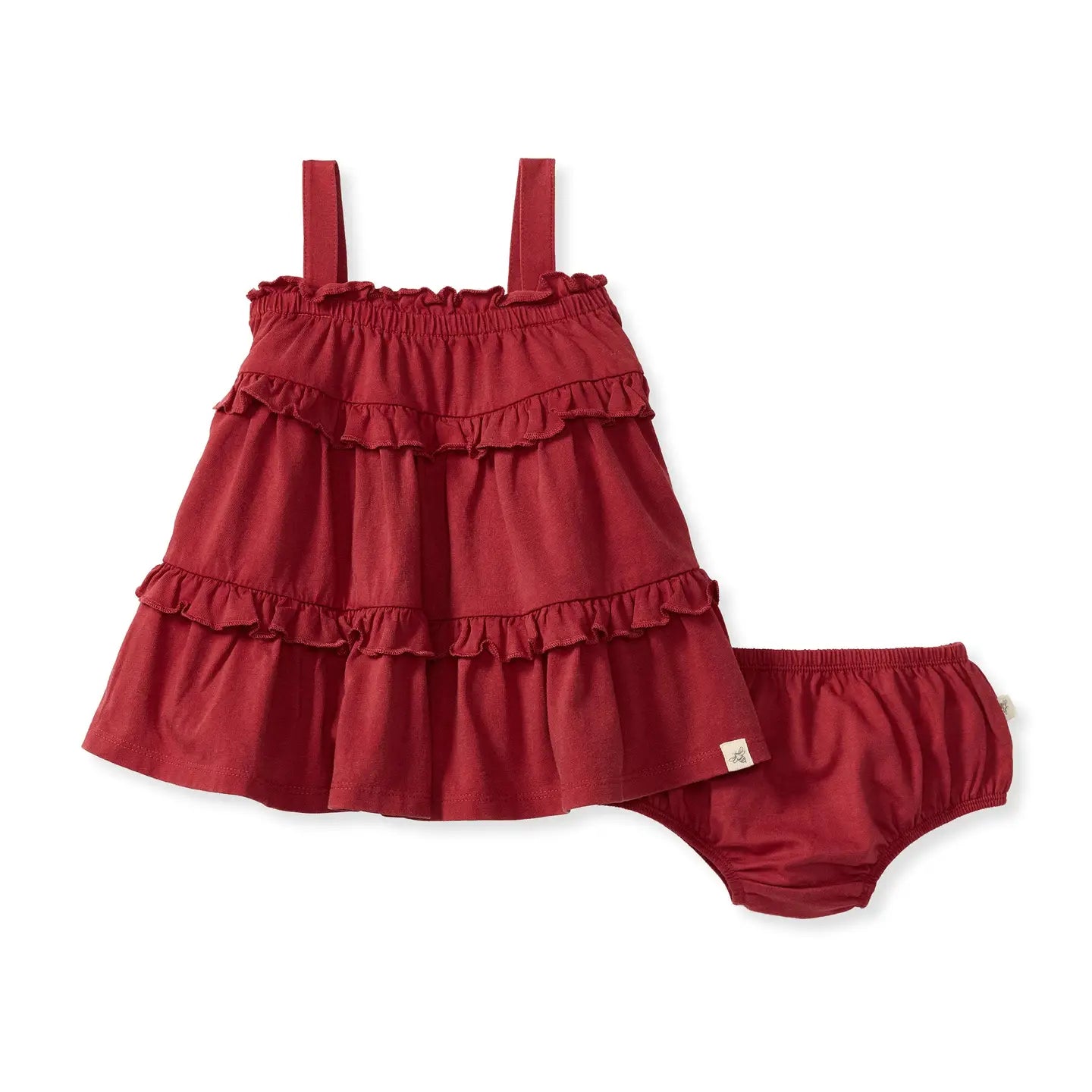 Acid Wash Organic Cotton Dress Burt's Bees Baby Lil Tulips