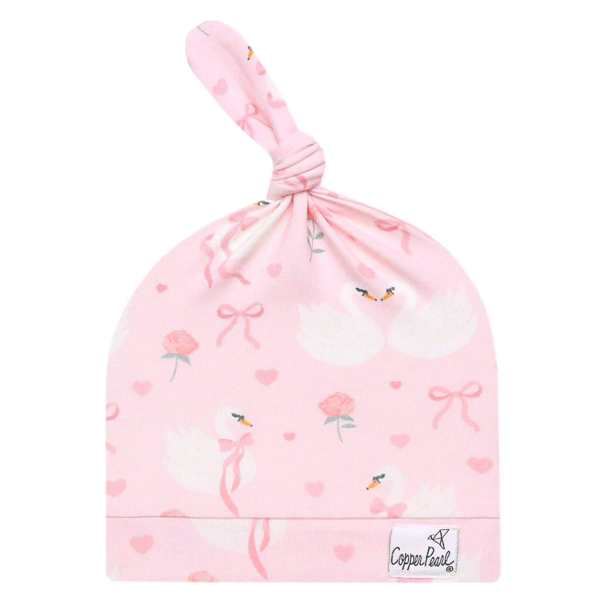 Adelia Top Knot Hat Copper Pearl Lil Tulips