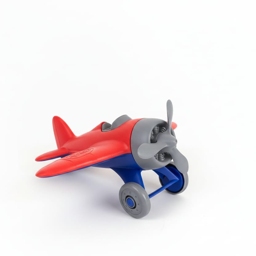 Airplane Toy - New Red Green Toys Lil Tulips