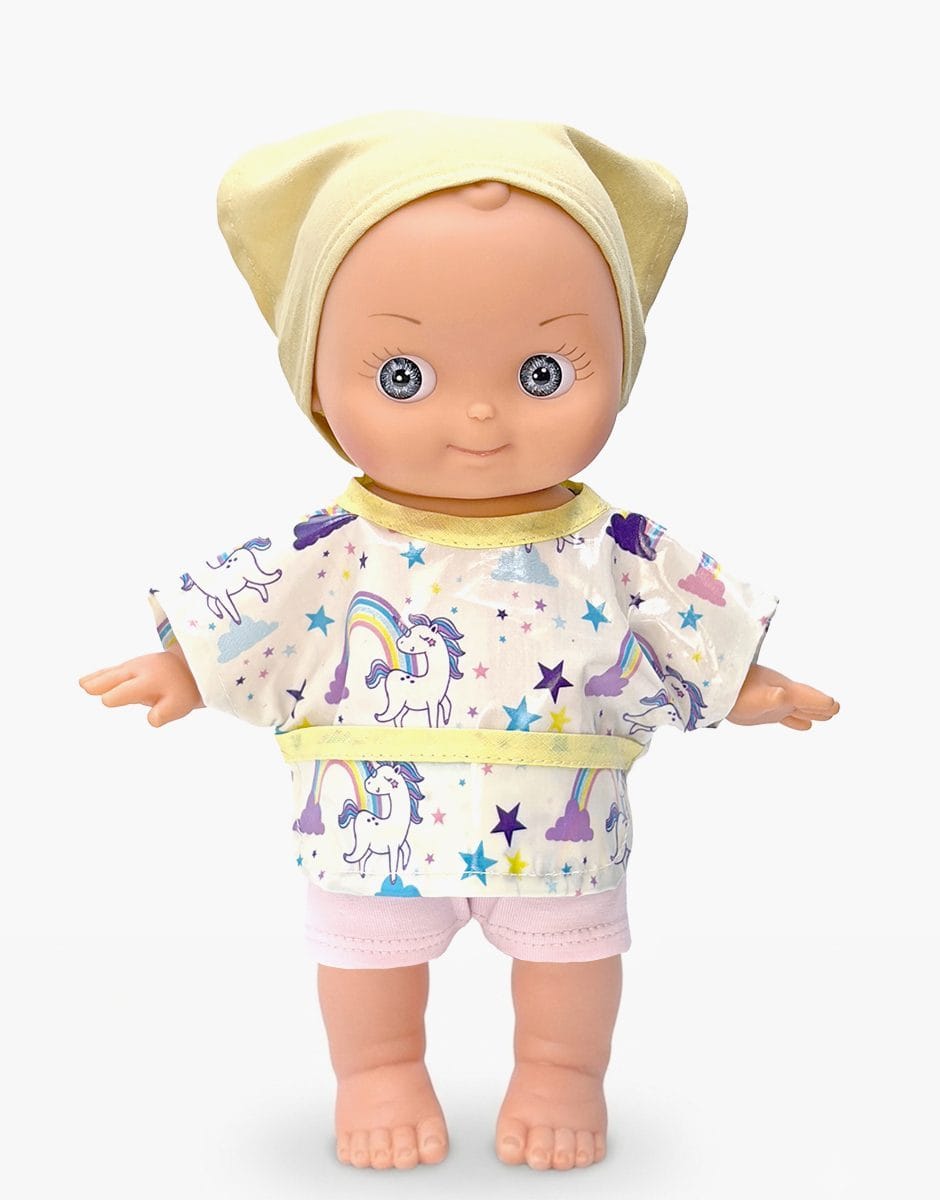 Alice Mini Panchas Doll - Unicorn Painting Outfit Minikane Lil Tulips