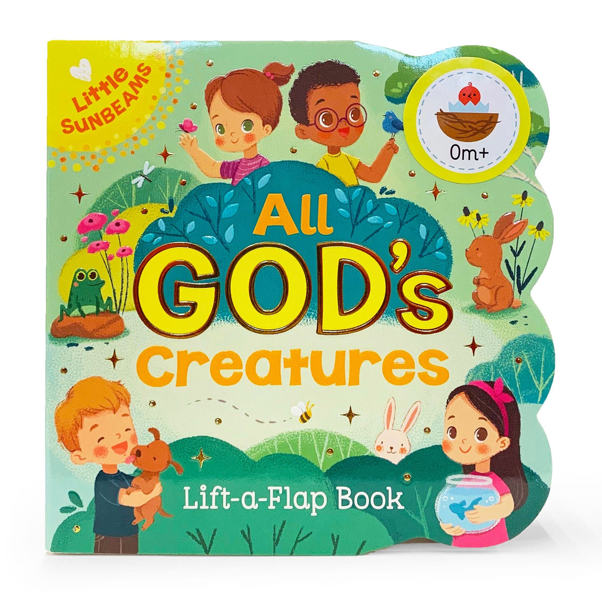All God's Creatures Lift-a-Flap Board Book Cottage Door Press Lil Tulips