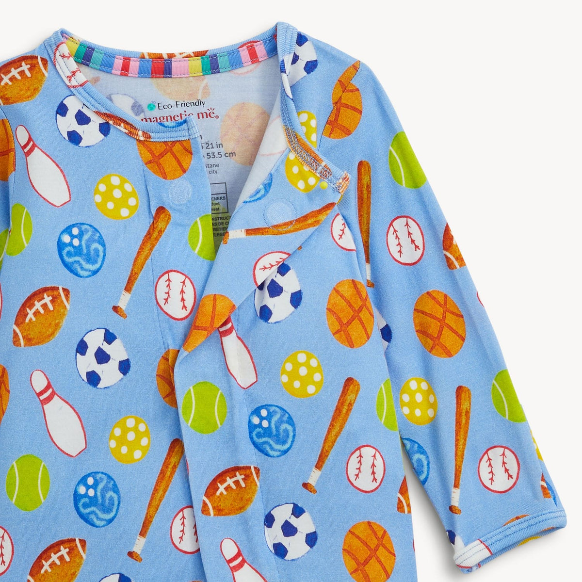 All Over Sports Magnetic Footie Magnetic Me Lil Tulips