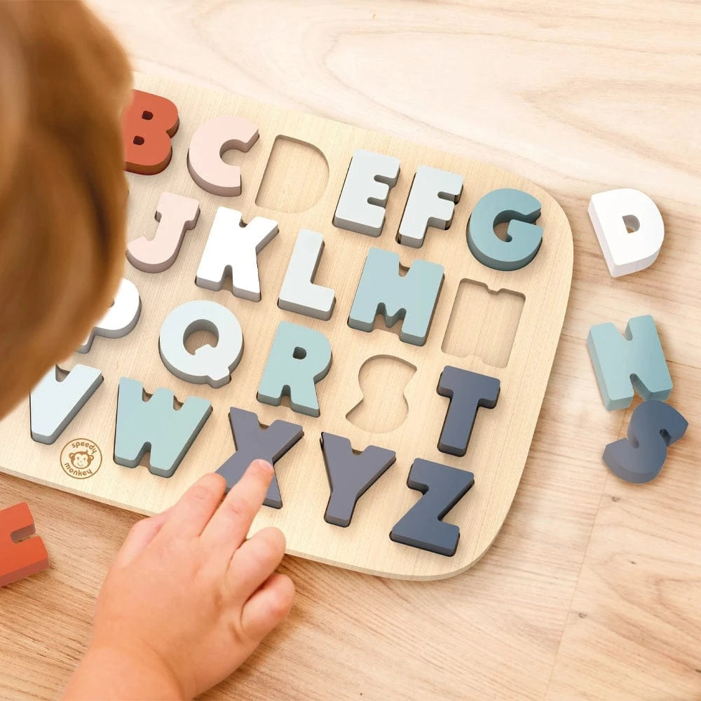Alphabet Puzzle Speedy Monkey Lil Tulips