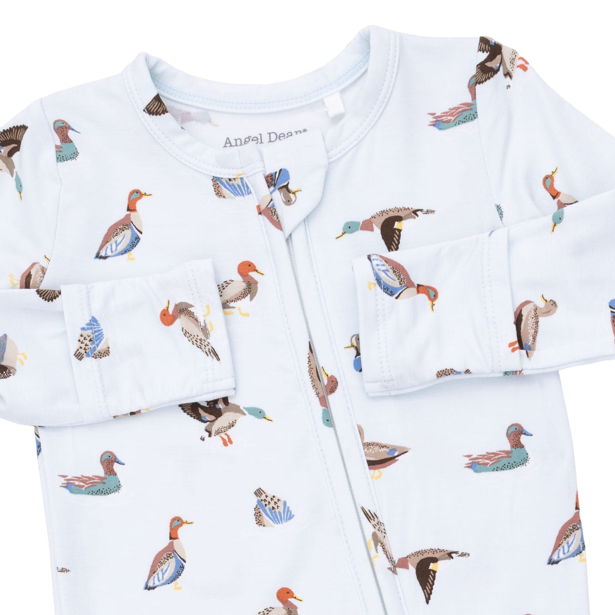 American Ducks - 2 Way Zipper Footie Angel Dear Lil Tulips