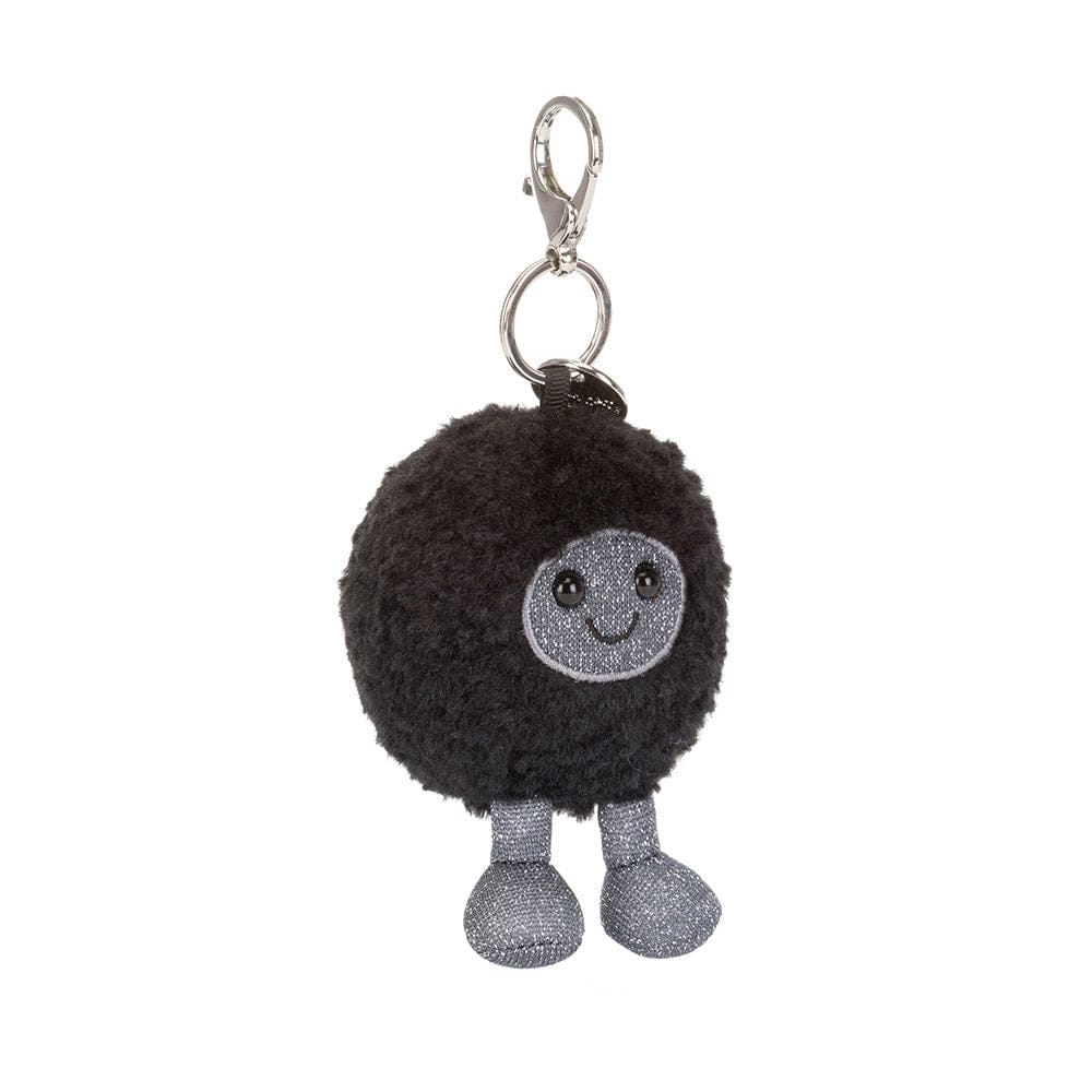 Amuseables Black Hole Bag Charm Jellycat Lil Tulips