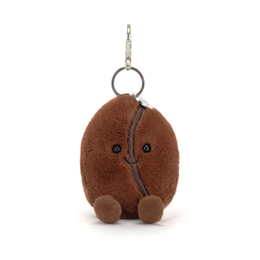 Amuseables Coffee Bean Bag Charm Jellycat Lil Tulips