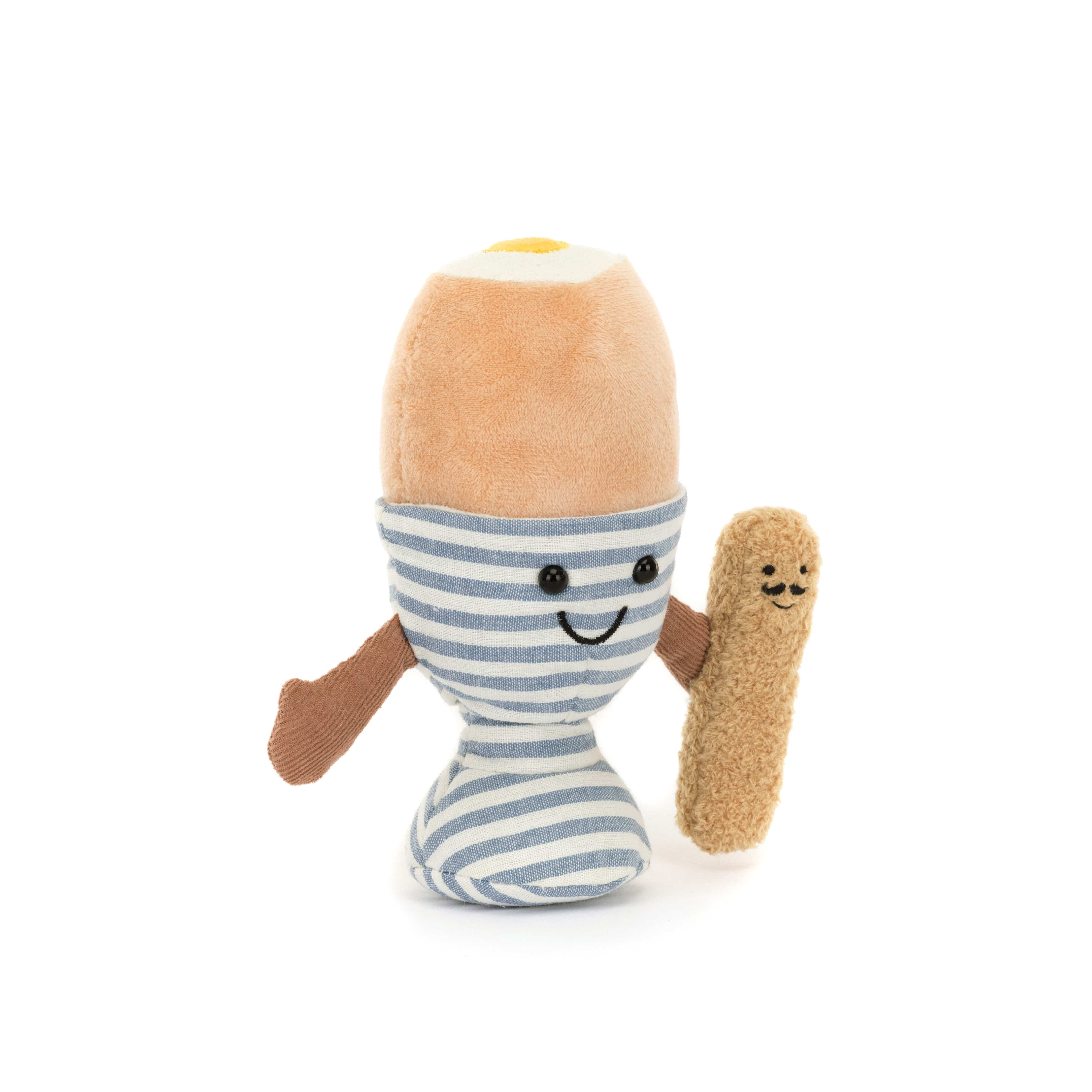 Amuseables Eggetha Egg & Lance Soldier Jellycat Lil Tulips