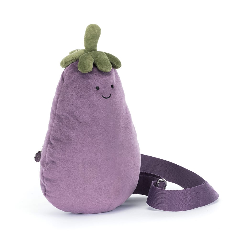 Amuseables Eggplant Bum Bag Jellycat Lil Tulips