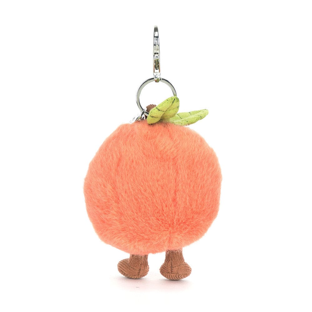 Amuseables Peach Bag Charm Jellycat Lil Tulips