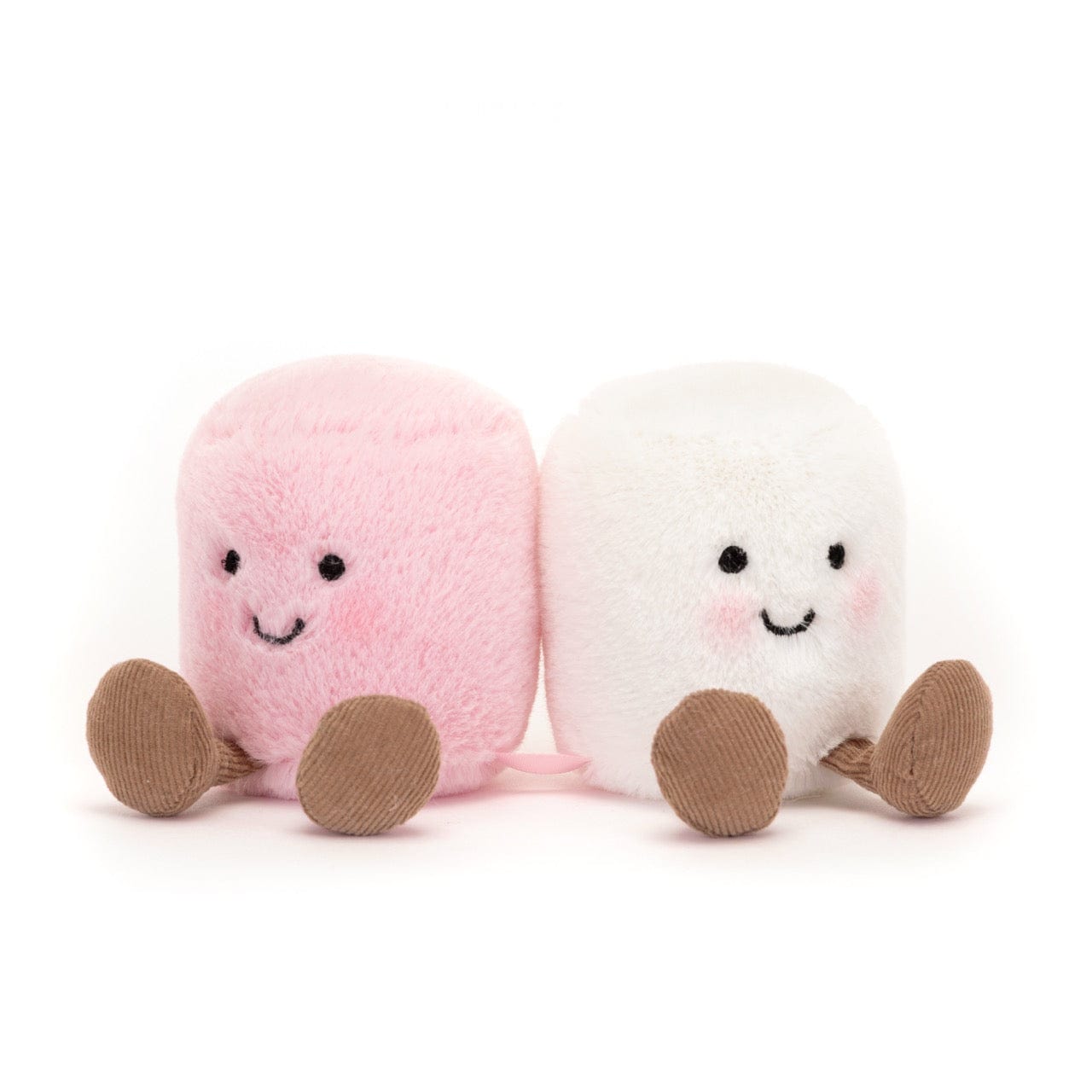 Amuseables Pink and White Marshmallows Jellycat Lil Tulips