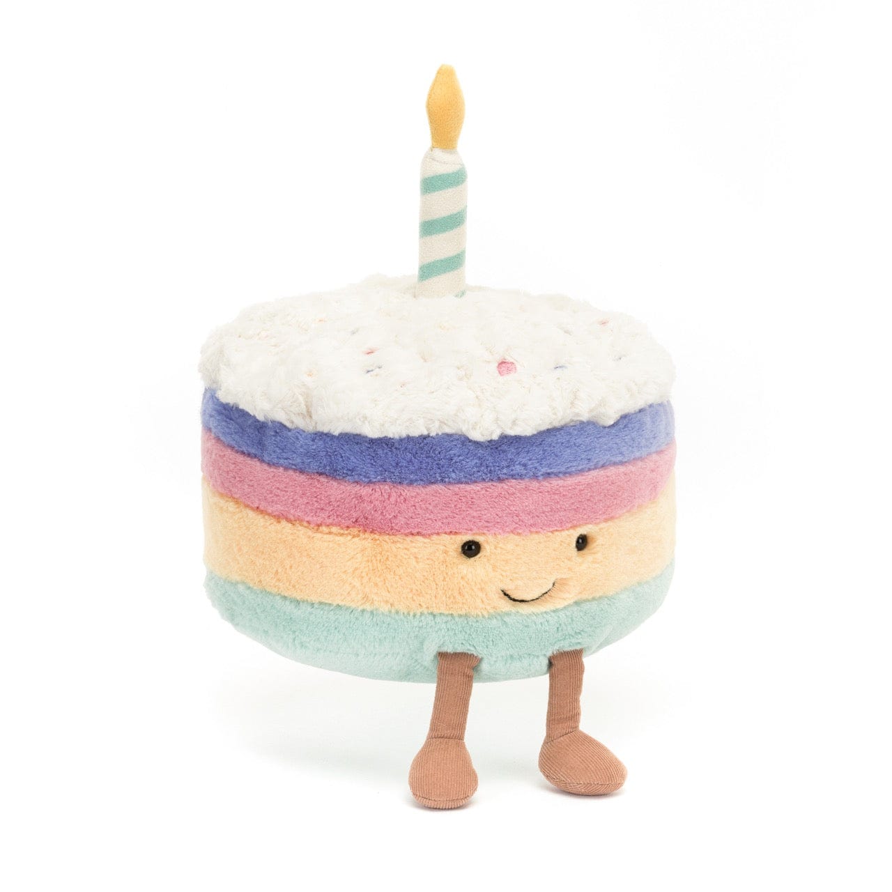 Amuseables Rainbow Birthday Cake Large Jellycat Lil Tulips