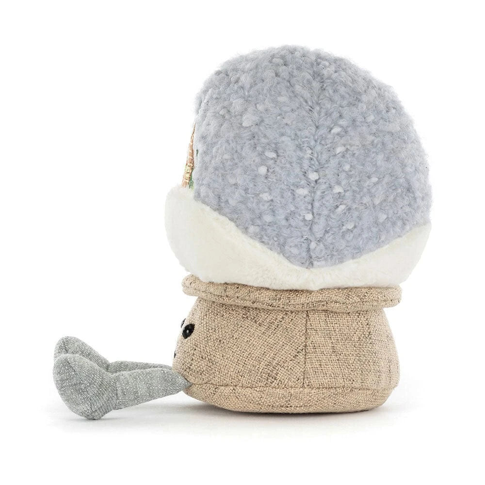 Amuseables Snow Globe Jellycat Lil Tulips