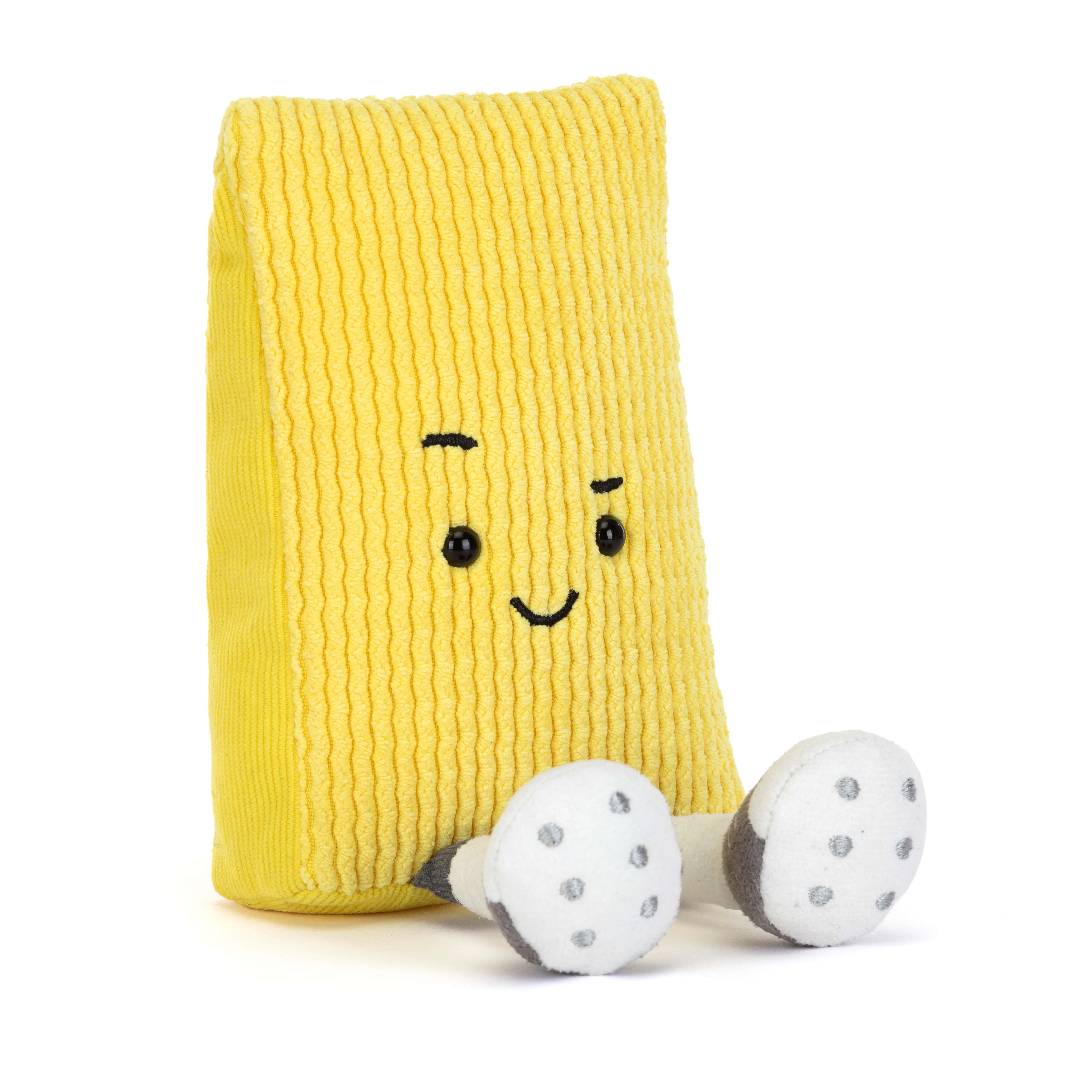Amuseables Sports Warni Yellow Card Jellycat Lil Tulips