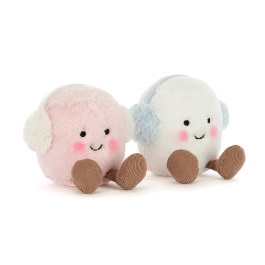 Amuseables Toastie Pink and White Marshmallows Jellycat Lil Tulips