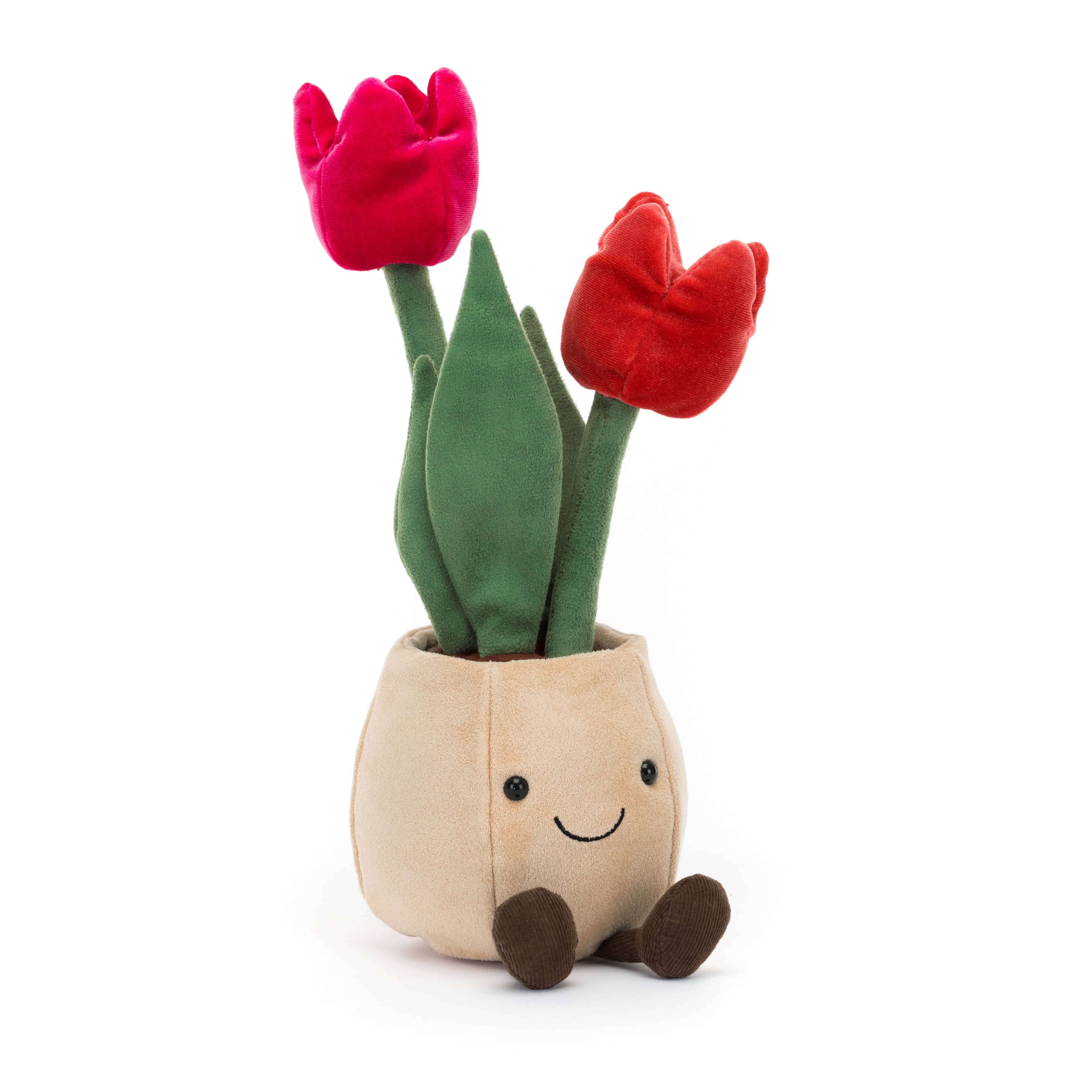Amuseables Tulip Pot Jellycat JellyCat Lil Tulips
