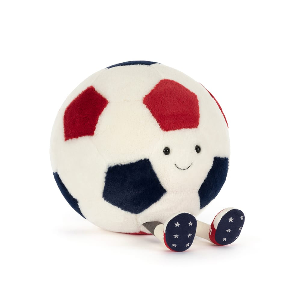 Amuseables USA Soccer Ball Jellycat Lil Tulips