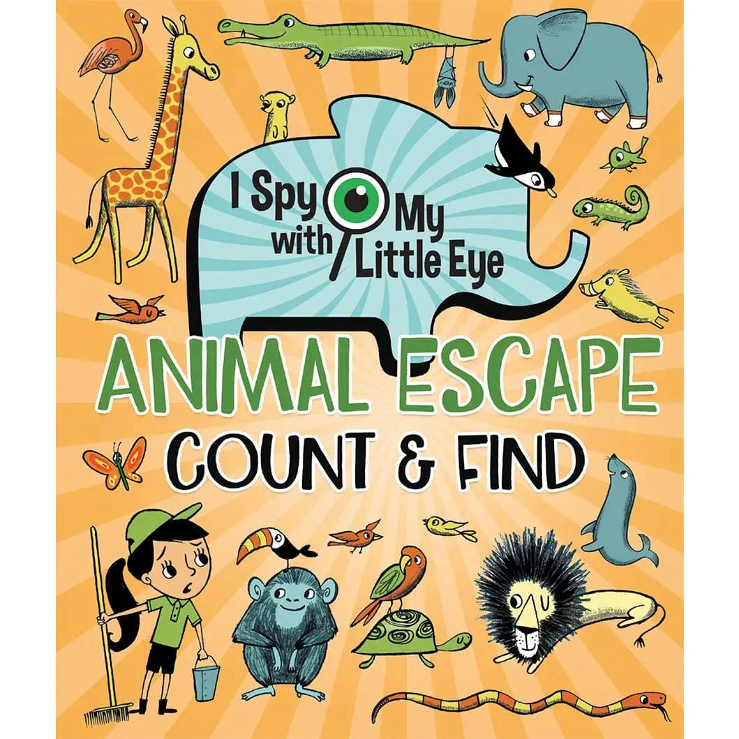 Animal Escape Count & Find (I Spy with My Little Eye) Cottage Door Press Lil Tulips